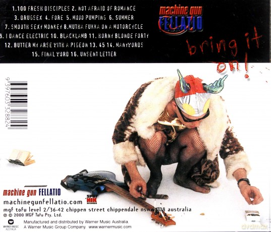 Machine Gun Fellatio: Bring It On! [CD]