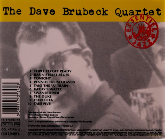 Dave Brubeck: Brubeck Dave Essential vol.2 [CD]