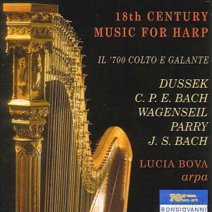 Lucia Bova: C18th Music for Harp [CD]
