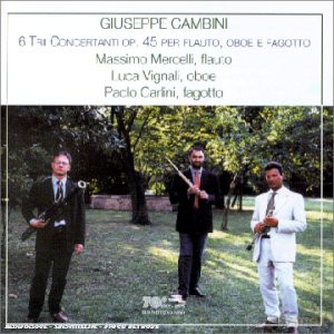 G. Cambini: Cambini: 6 Trios,Flute/ob./bsn [CD]