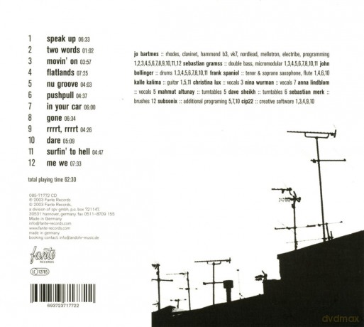 Bartmes: Me We [CD]