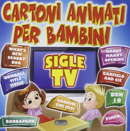 Cartoni Animati Per Bambini Sigle Tv [CD]