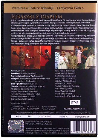 Teatr TVP: Igraszki z diabłem [DVD]