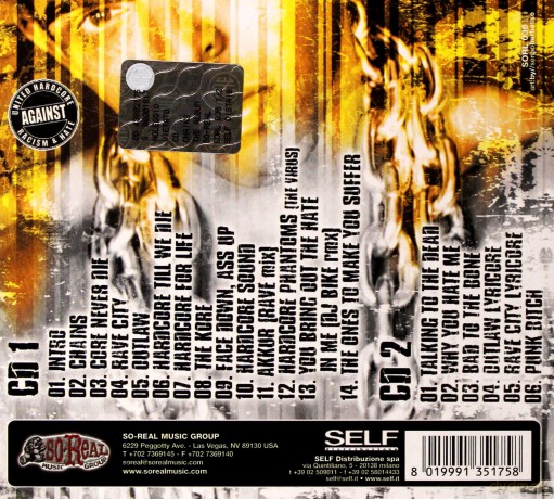 Mc Rage: Chains : Hardcore Lives On [2CD]