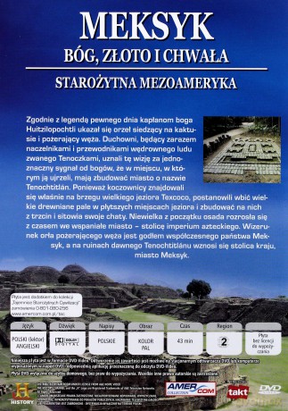 Tajemnice starożytnych cywilizacji 51: Aztekowie cz. 2  [DVD]+[książka]