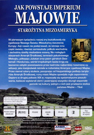 Tajemnice starożytnych cywilizacji 52: Majowie cz. 1  [DVD]+[książka]