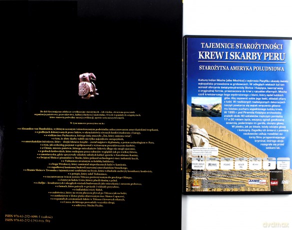 Tajemnice starożytnych cywilizacji 58: Odkrywcy i badacze cywilizacji Inkaskiej [DVD]+[książka]