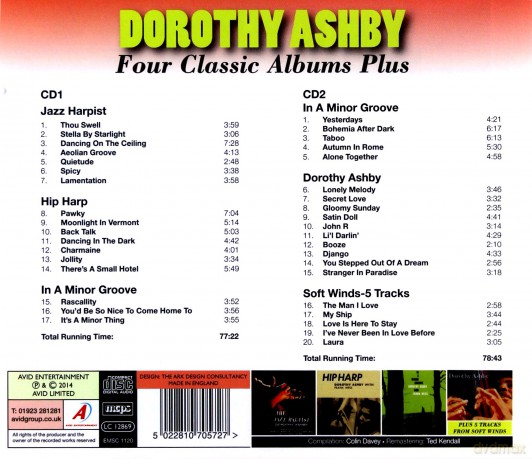 Dorothy Ashby: Classic Albums [2CD]