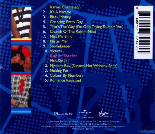 Culture Club: Colour By Numbers + 5 [CD]