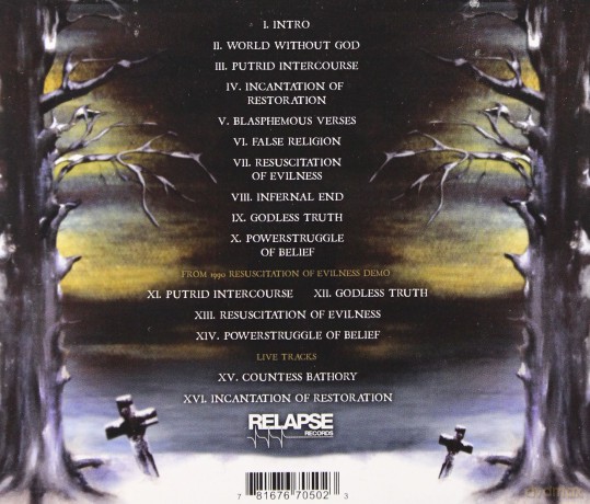 Convulse: World Without God [CD]