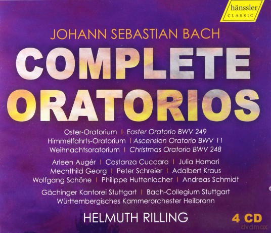 J.S. Bach: Complete Oratorios [CD]