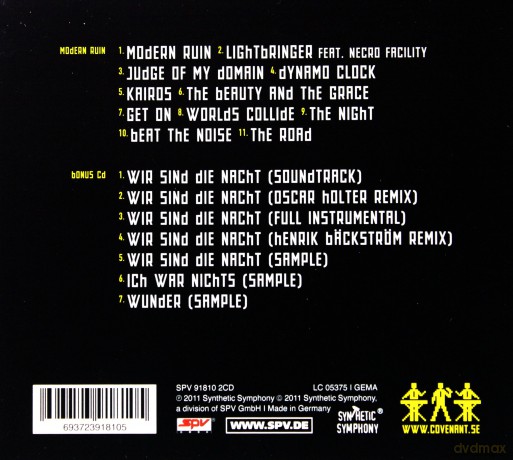 Covenant: Modern Ruin Limited Edition (digipack) [2CD]