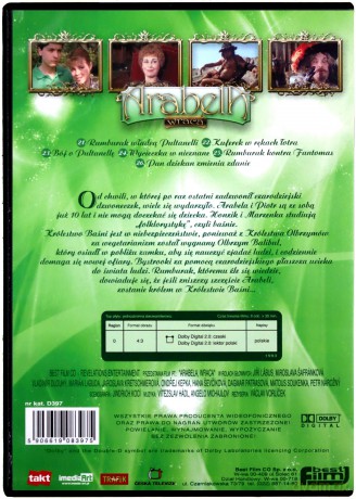 Arabela: Powrót Arabeli 4 odcinki 21-26 [DVD]