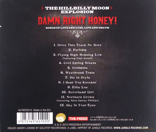 The Hillbilly Moon Explosion: Damn Right Honey [CD]