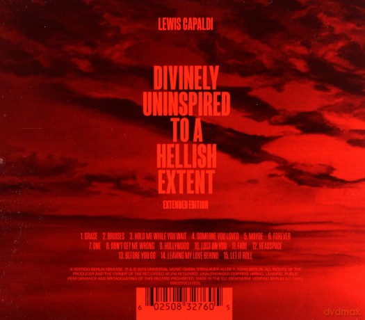 Lewis Capaldi: Divinely Uninspired To A [CD]
