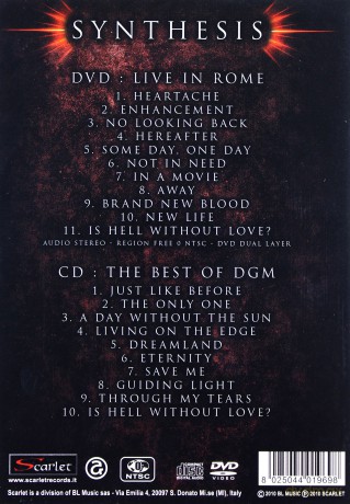 Dgm: Synthesis [CD]+[DVD]