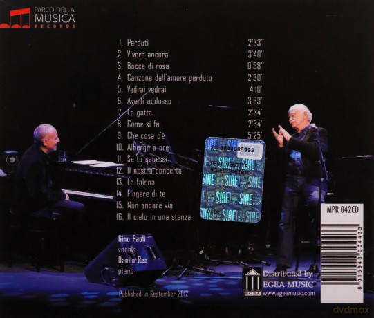 Gino Paoli: Duo Come Nou Che [CD]