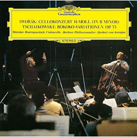 Mstisl Rostropovich: Dvorak: Cello Concerto [CD]