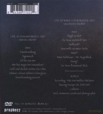 Dornenreich: Nachtreisen DVD]