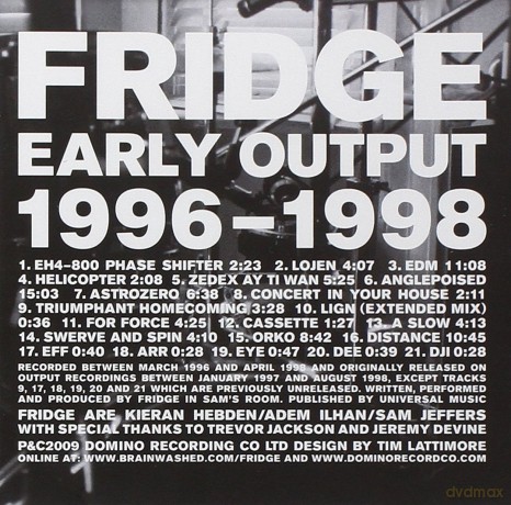 Fridge: Early Works [CD]