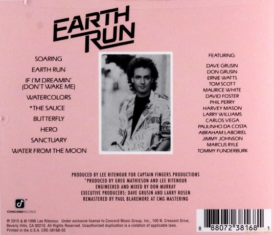 Lee Ritenour: Earth Run [CD]