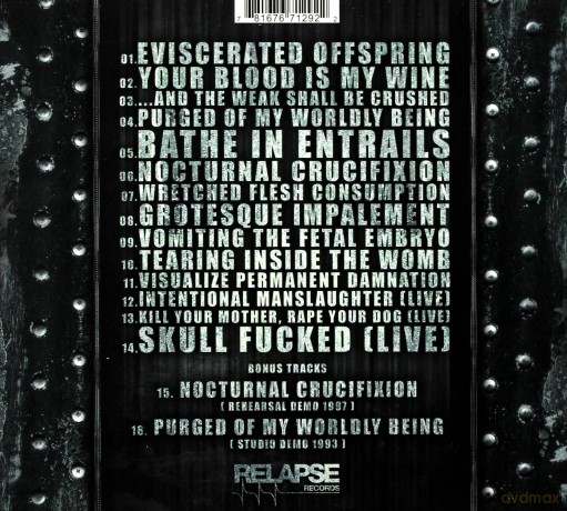 Dying Fetus: Infatuation With Malevolence (digipack) [CD]