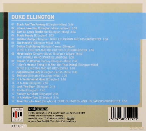 Duke Ellington: In A Sentimental Mood [CD]