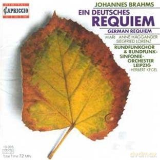 Johannes Brahms: Ein Deutsches Requiem: German Requiem [CD]