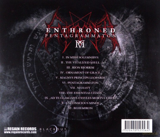 Enthroned: Pentagrammaton [CD]