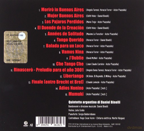Milva: El Tango De Astor.. [CD]