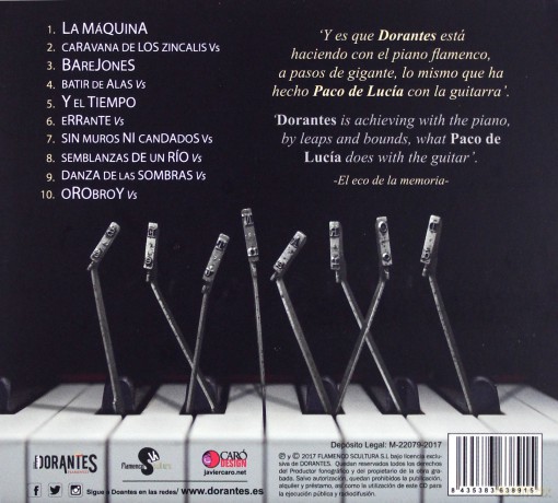 Dorantes: El Tiempo Por Testigo [CD]