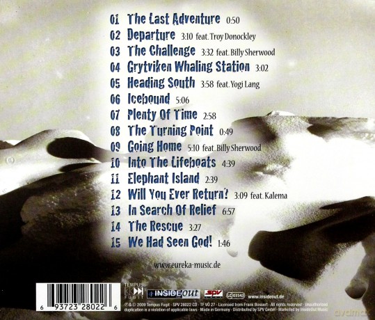 Eureka: Shackletons Voyage [CD]