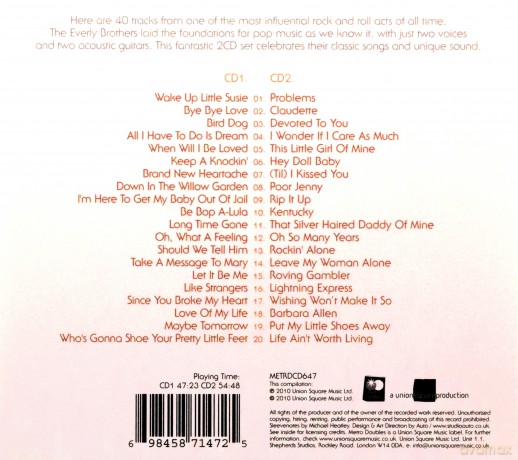 The Everly Brothers: The Very Best Of [2CD]