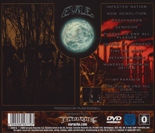 Evile: Infected Nations Limited Edition [CD]+[DVD]
