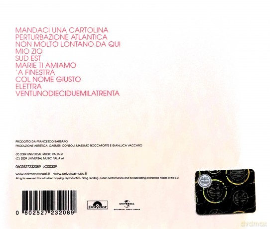 Carmen Consoli: Elettra [CD]