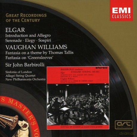 John Barbirolli: Elgar/vaughan Williams: String Orchestra Works [CD]