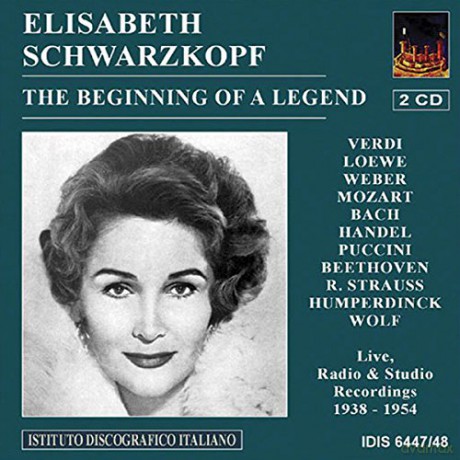 Elisabeth Schwarzkopf: Elizabeth Schwarzkopf - the Beginning of a Legend [2CD]