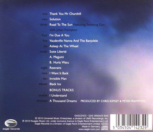 Peter  Frampton: Thank You Mr Churchill [CD]