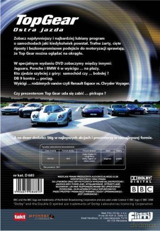 Top Gear - Ostra jazda (BBC) [DVD]