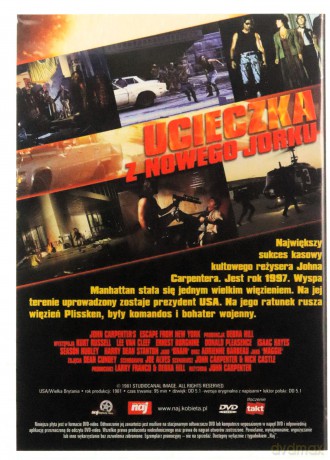 Ucieczka z Nowego Jorku [DVD]
