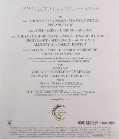 Pink Floyd: Endless River [CD]+[DVD]