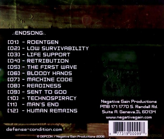 Defcon: Endsong [CD]
