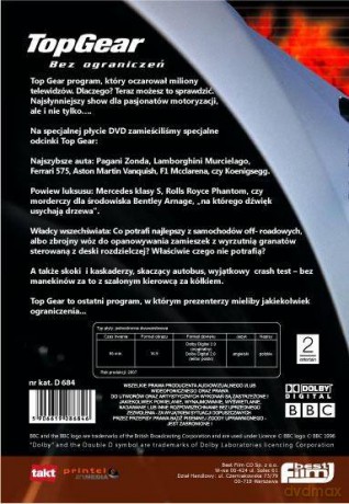 Top Gear - Bez ograniczeń (BBC) [DVD]
