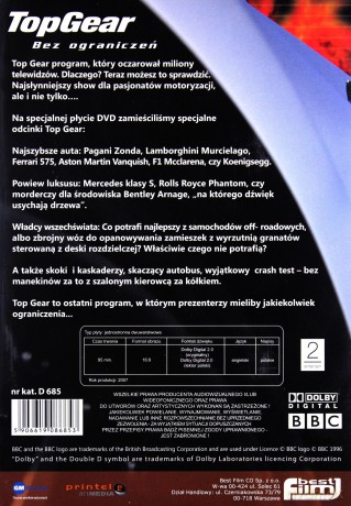 Top Gear - Bez ograniczeń (BBC) [DVD]