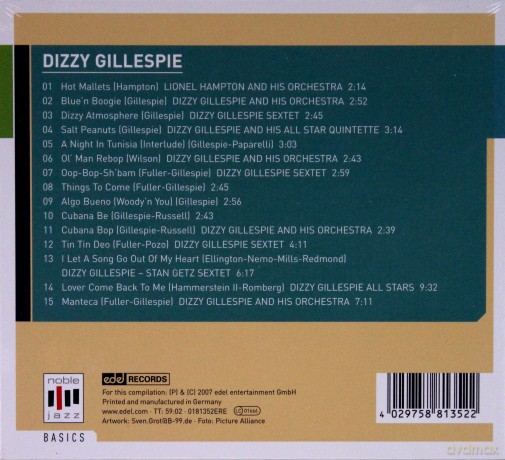 Dizzy Gillespie: A Night In Tunisia [CD]