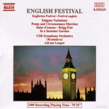Czech-Slovak Rso: English Festival [CD]