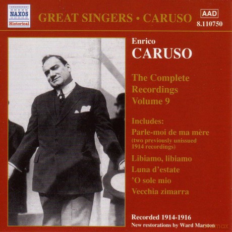 Enrico Caruso: Enrico Caruso: The Complete Recordings, Vol. 9 [CD]