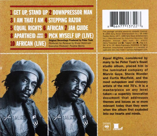 Peter Tosh: Equal Rights [CD]