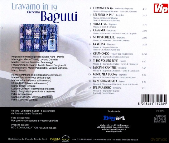 Bagutti: Eravamo in 19 [CD]