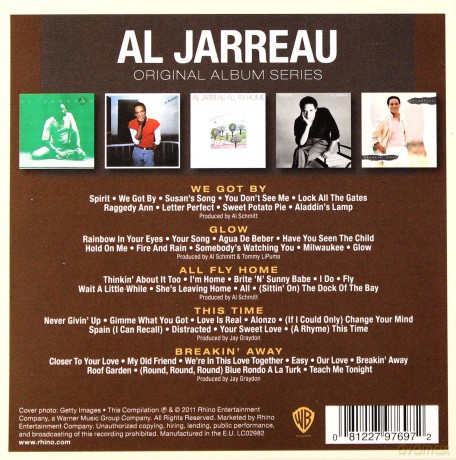 Al Jarreau: Original Album Series [5CD]
